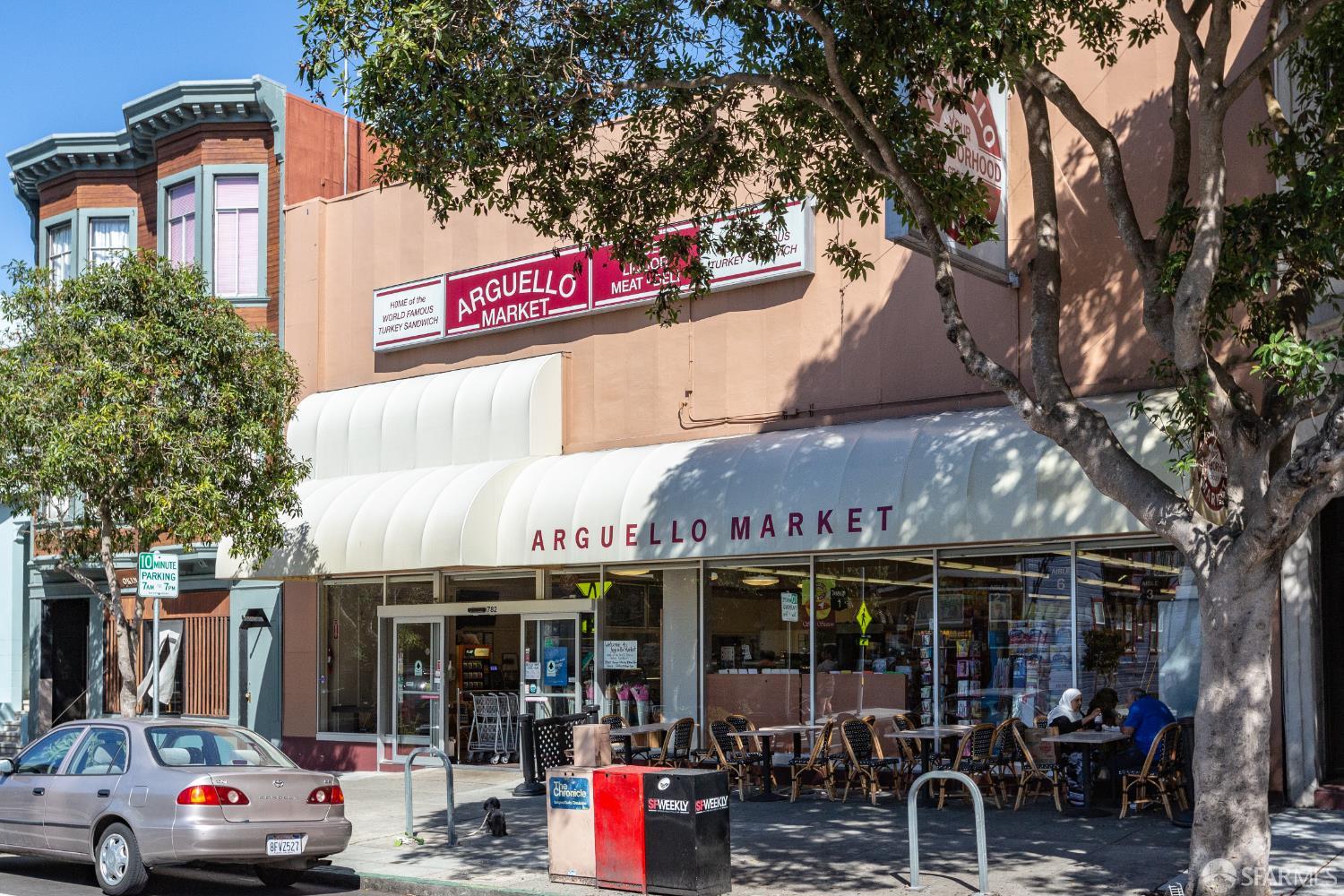 3036 Fulton Street, Unit 1 San Francisco, CA 94118 - Photo 12 of 13 a view of street with shops