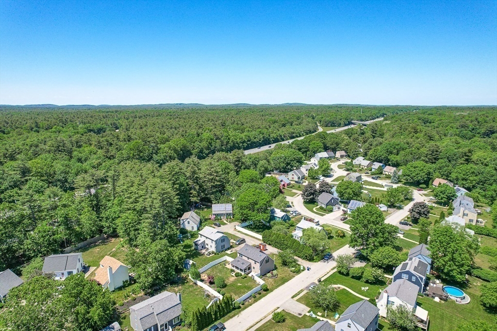 27 A Andrews Farm Road Boxford, MA 01921 - Photo 33 of 37 an aerial view of a houses with a yard