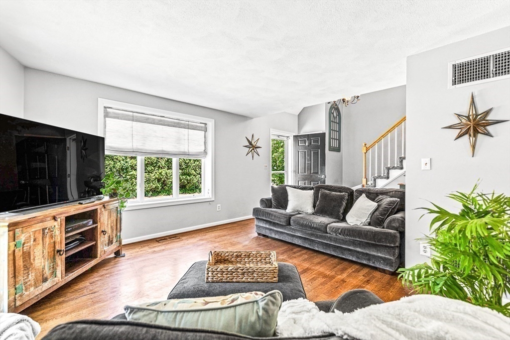 27 A Andrews Farm Road Boxford, MA 01921 - Photo 6 of 37 a living room with furniture and a flat screen tv
