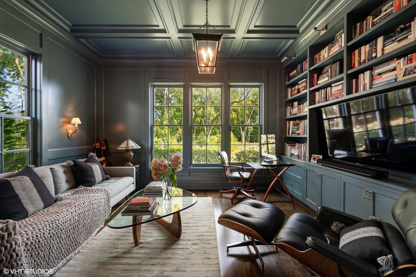 Undisclosed Address Lake Bluff, IL 60044 - Photo 19 of 51 a living room with furniture and a large window