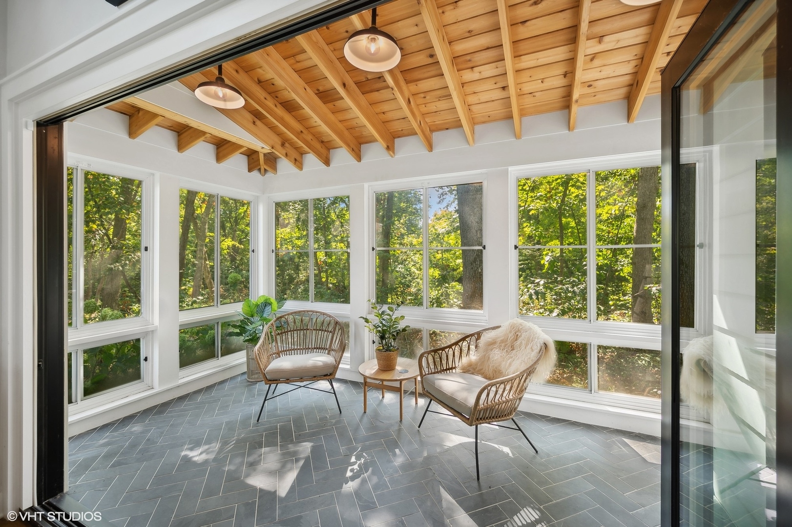 Undisclosed Address Lake Bluff, IL 60044 - Photo 44 of 51 a living room with furniture and a large window