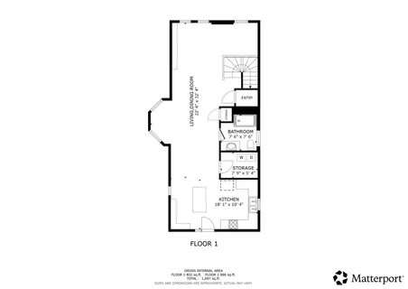 $815,000 | 1445 North Mohawk Street, Unit 2, Chicago, IL 60610