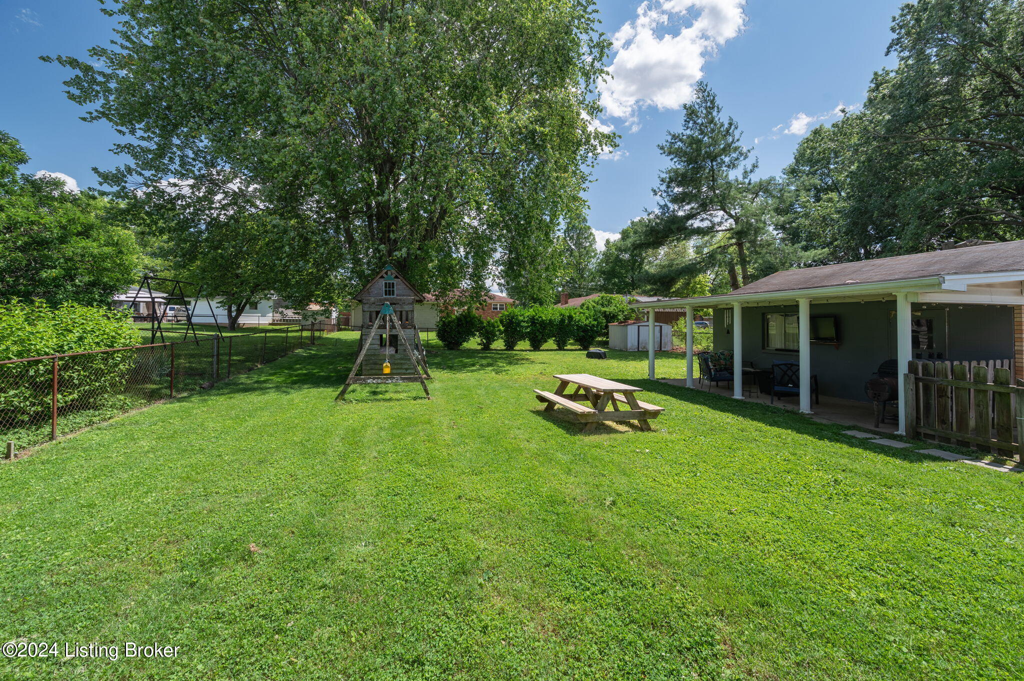 5402 Adkins Road Louisville, KY 40219 - Photo 24 of 32 The backyard is fenced for privacy