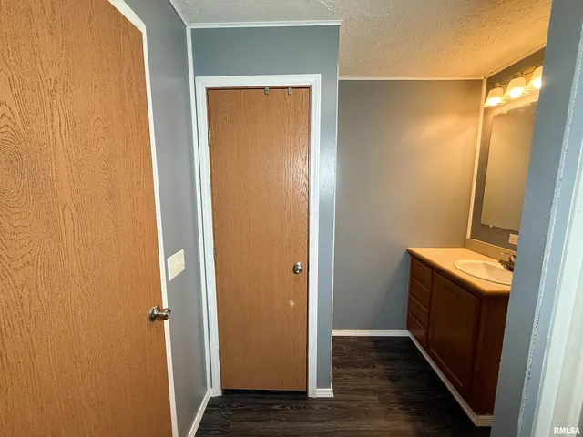 a view of a yard with plants