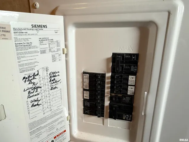 a view of outdoor space with trees all around