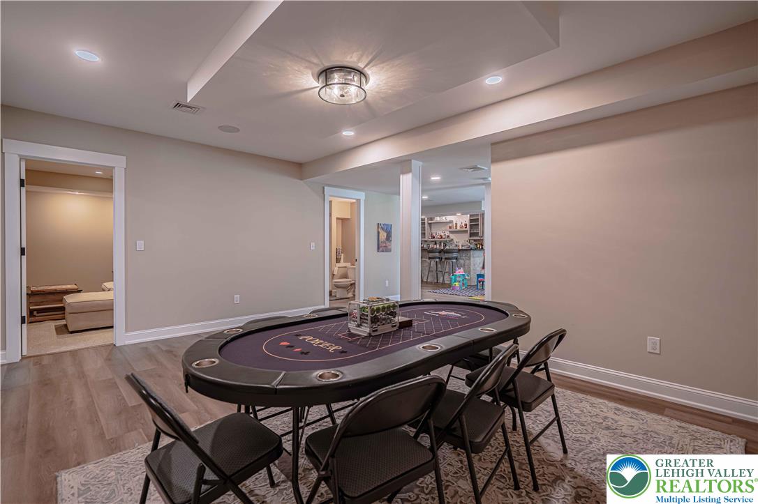 232 Cobblestone Lane Bethlehem, PA 18020 - Photo 46 of 59 a view of a dining room with furniture and wooden floor