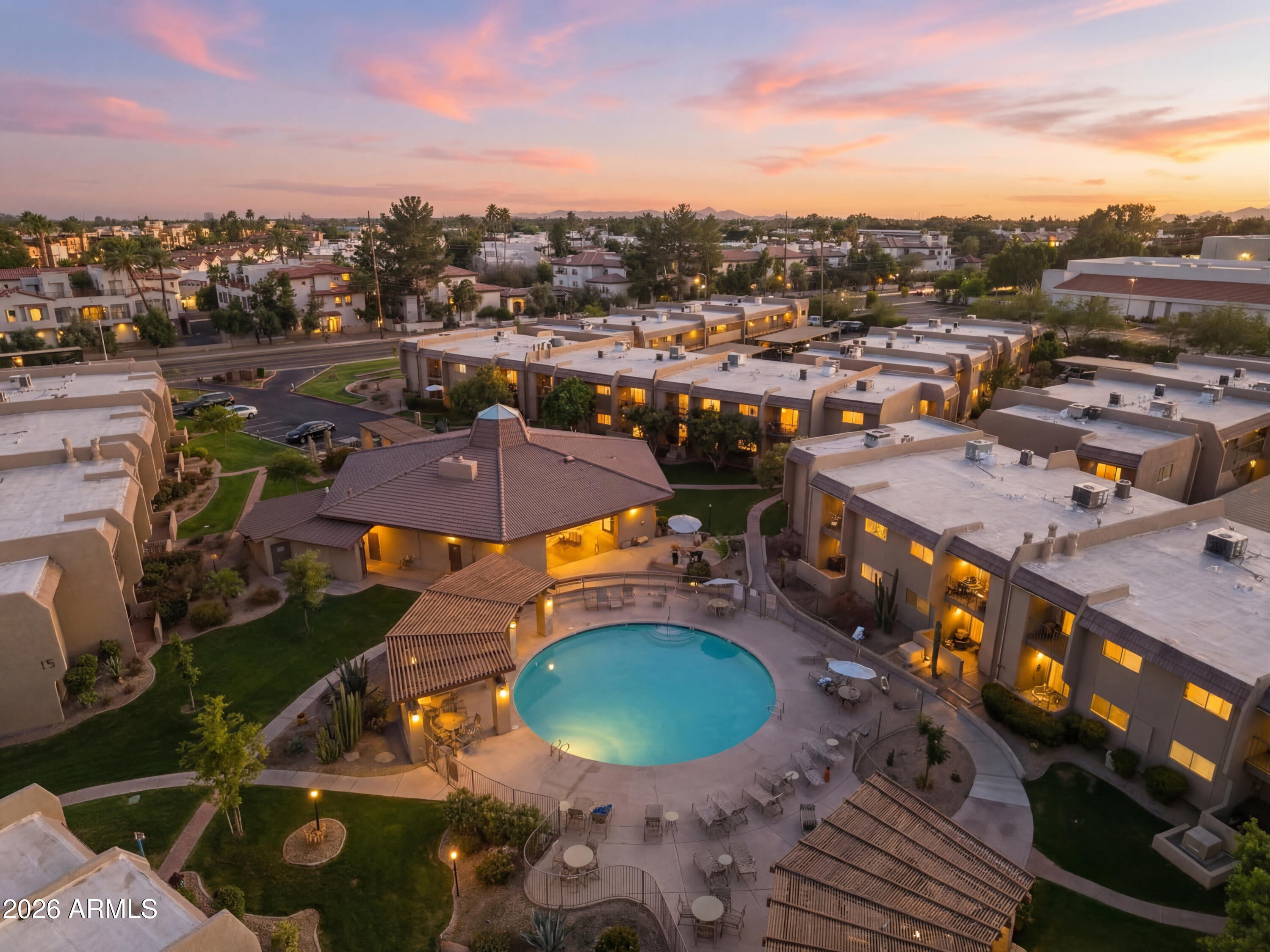 7436 East Chaparral Road, Unit B227 Scottsdale, AZ 85250 - Photo 16 of 18 002_DJI_0669_twilight_15cfed0c-a1a9-456f