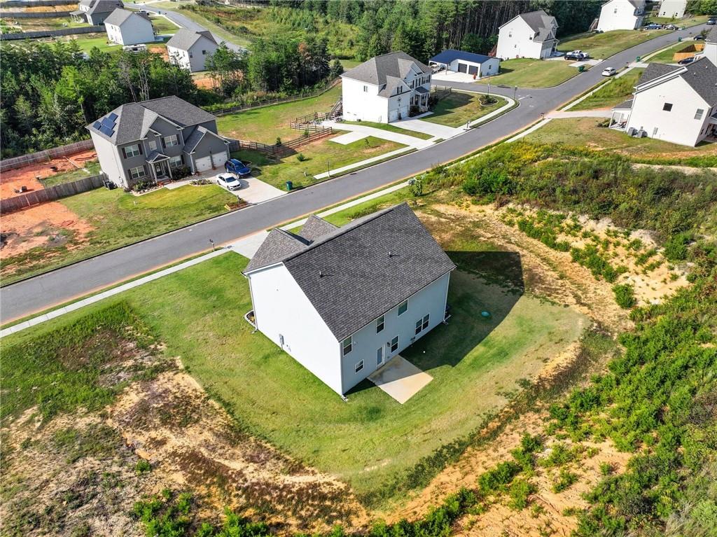 33 North Village Circle Rydal, GA 30171 - Photo 39 of 48 a view of swimming pool with a garden and patio