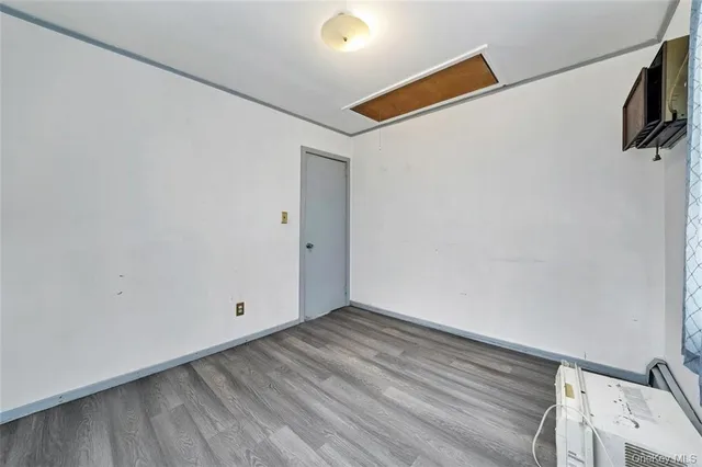 a view of room with walk in closet