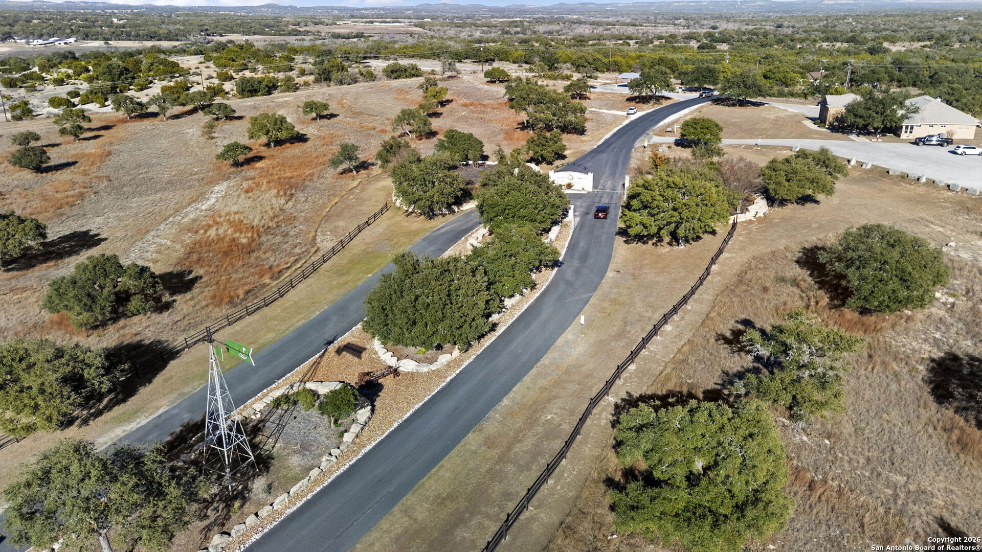 418 George Dolson Blanco, TX 78606 - Photo 12 of 14 an aerial view of residential houses with outdoor space