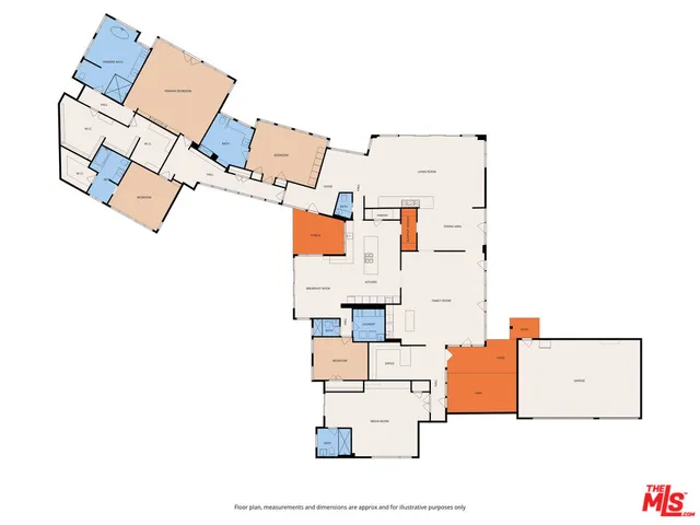 an aerial view of residential house with parking