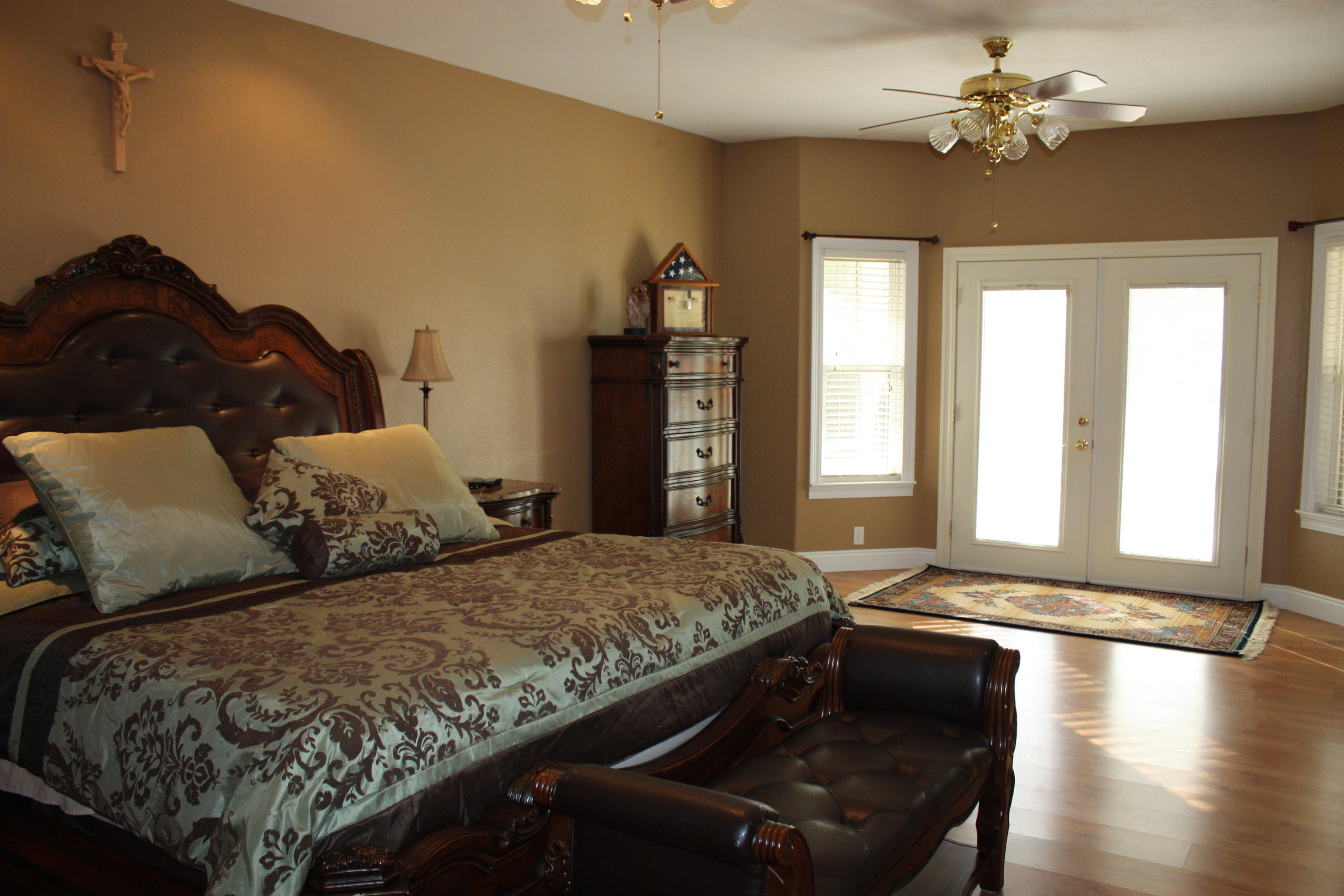 306 Steele Church Road DeFuniak Springs, FL 32435 - Photo 18 of 47 Master bedroom
