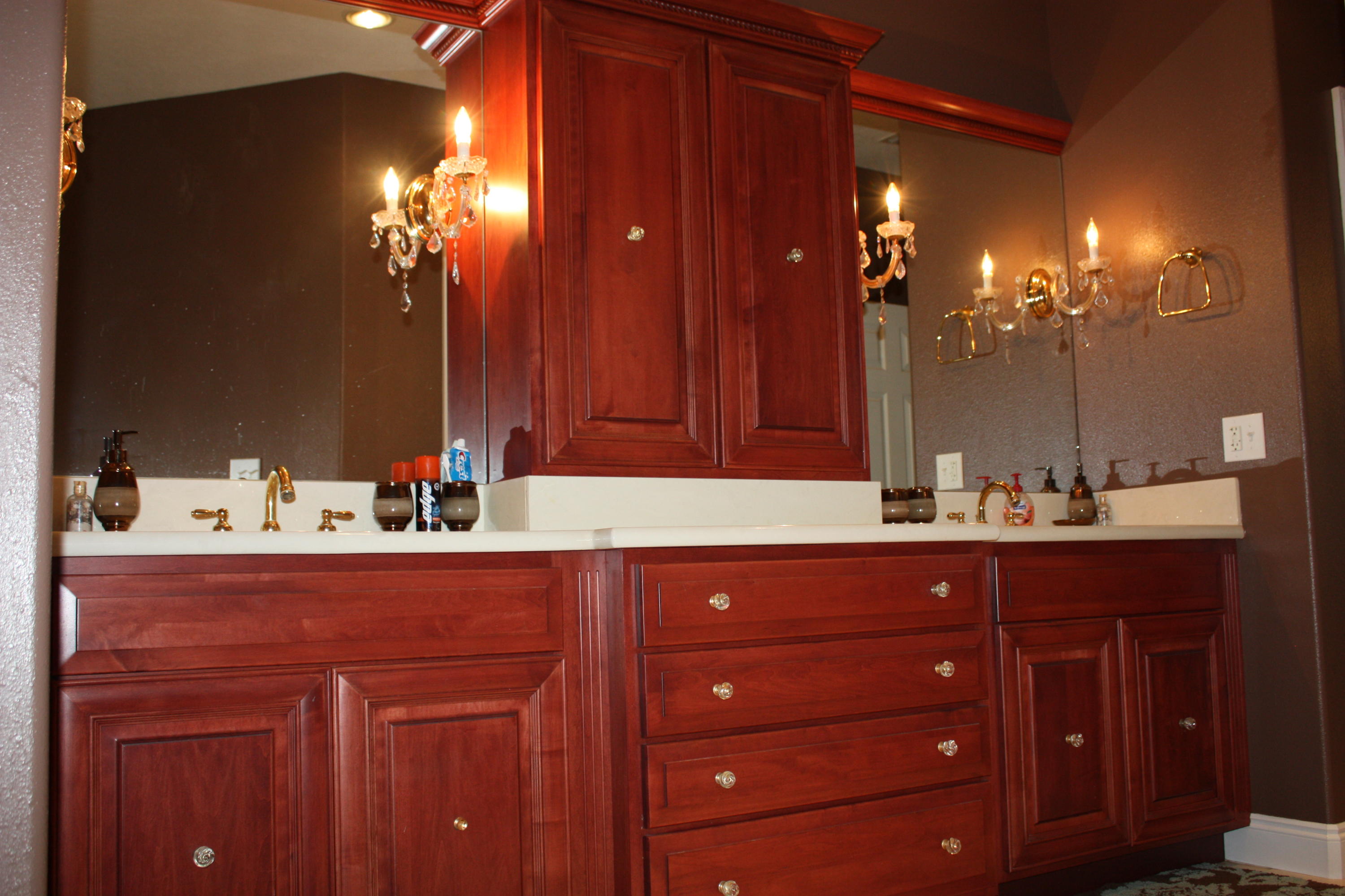 306 Steele Church Road DeFuniak Springs, FL 32435 - Photo 20 of 47 Master bath double vanity