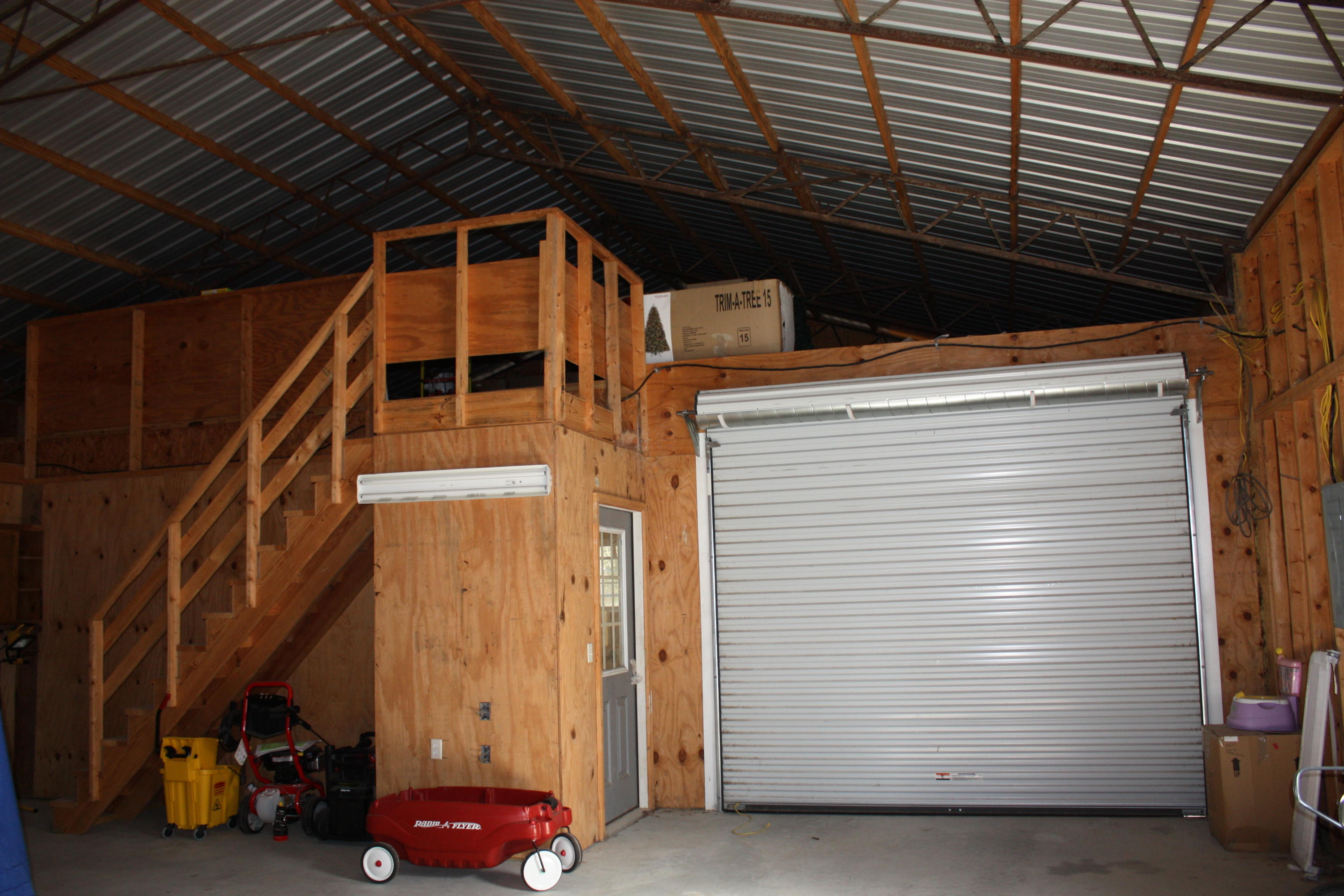 306 Steele Church Road DeFuniak Springs, FL 32435 - Photo 42 of 47 Pole barn upper storage