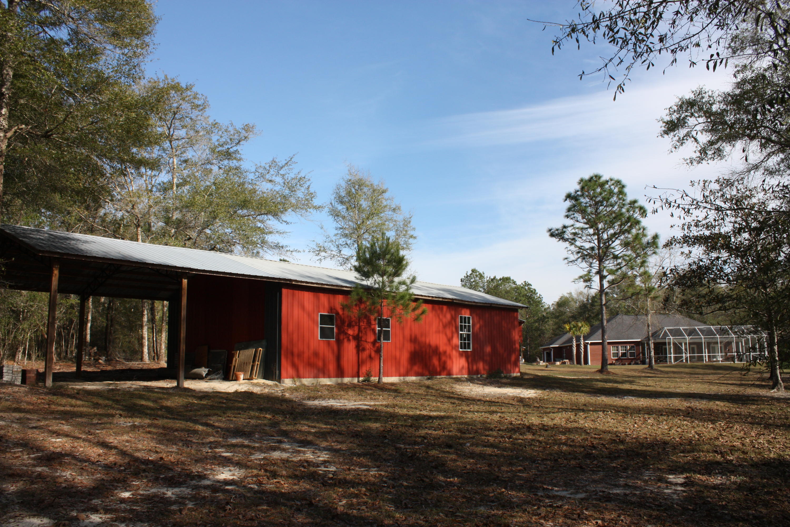 306 Steele Church Road DeFuniak Springs, FL 32435 - Photo 44 of 47 Additional open bay parking