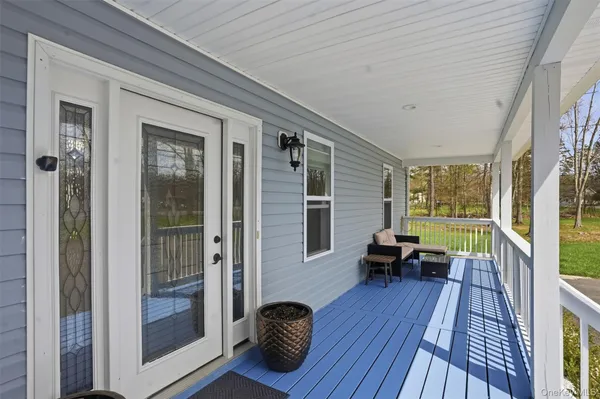 a view of deck with patio