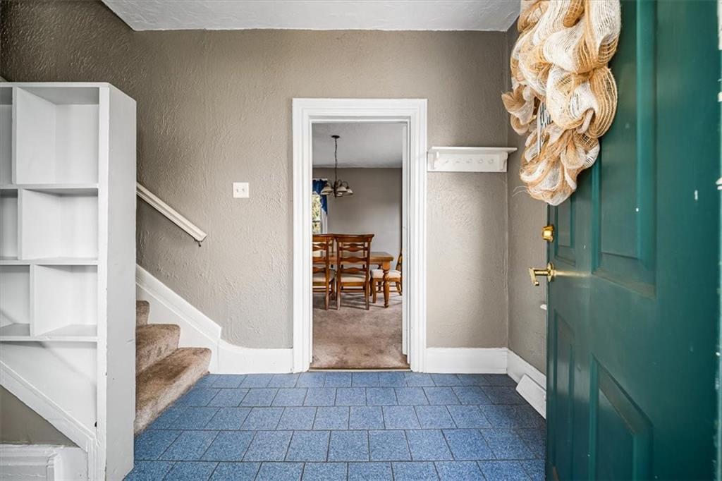 216 6th Street Monaca, PA 15061 - Photo 3 of 31 a view of entryway and hall with wooden floor