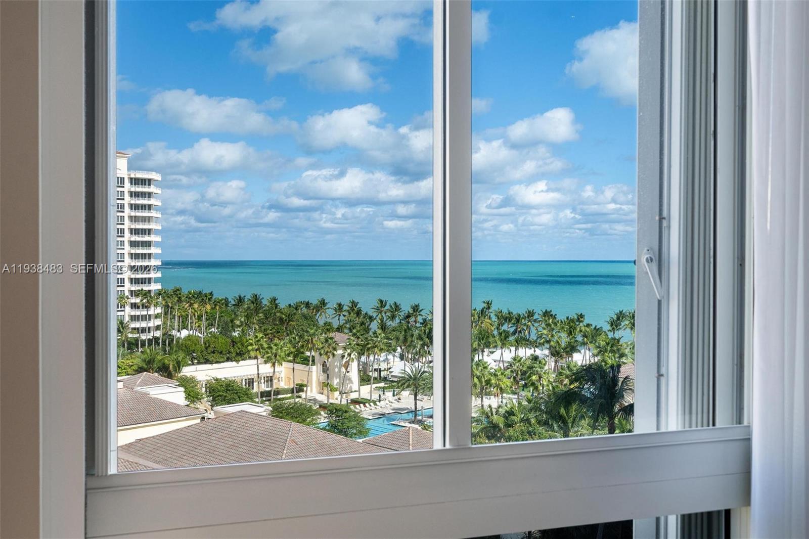 799 Crandon Boulevard, Unit 908 Key Biscayne, FL 33149 - Photo 18 of 30 a view from window
