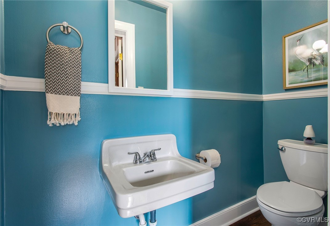 1201 Hollins Road Henrico, VA 23229 - Photo 17 of 37 Downstairs Half Bath