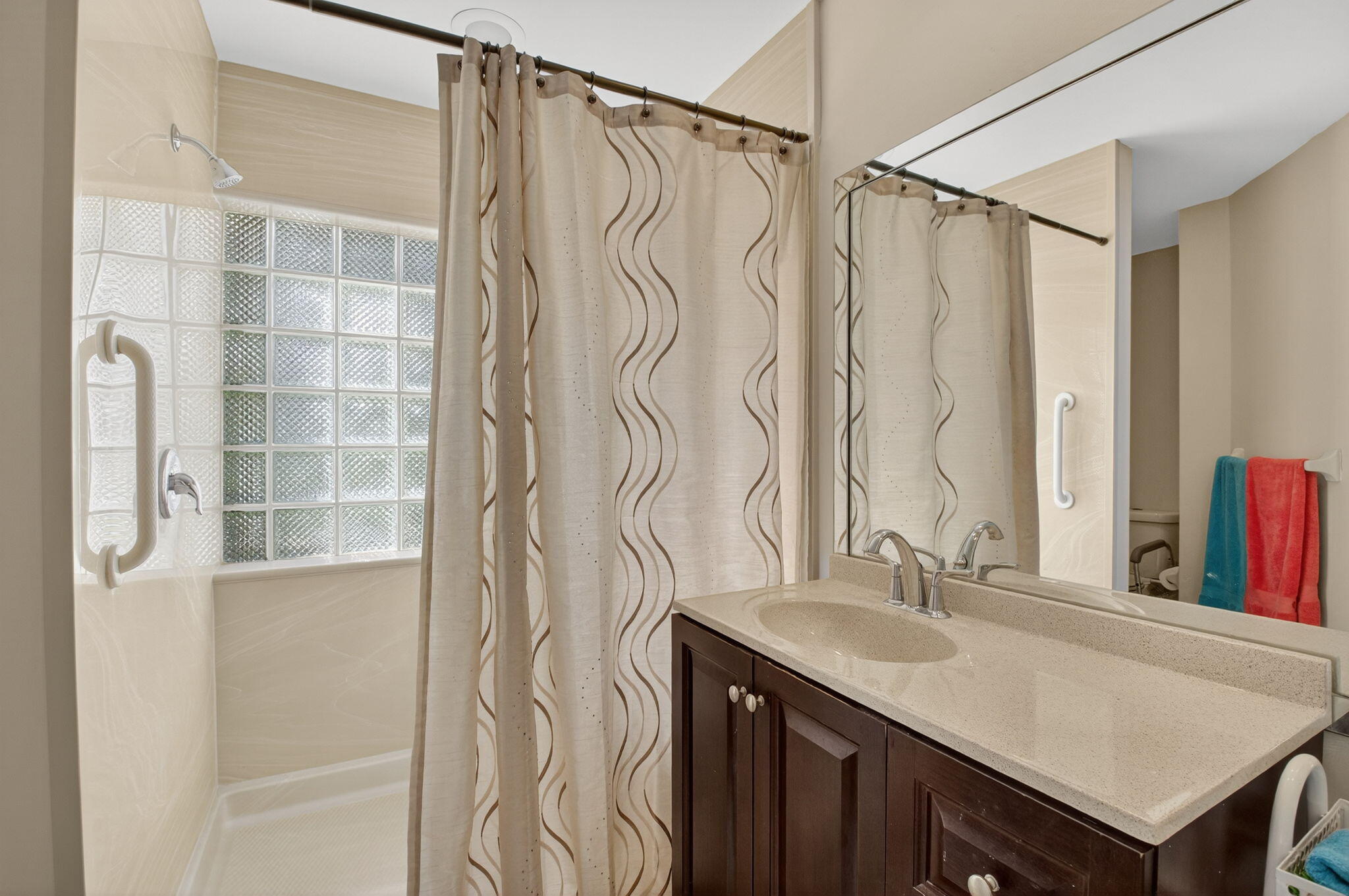 6290 Sweet Maple Lane Boca Raton, FL 33433 - Photo 20 of 35 a bathroom with a sink and a mirror