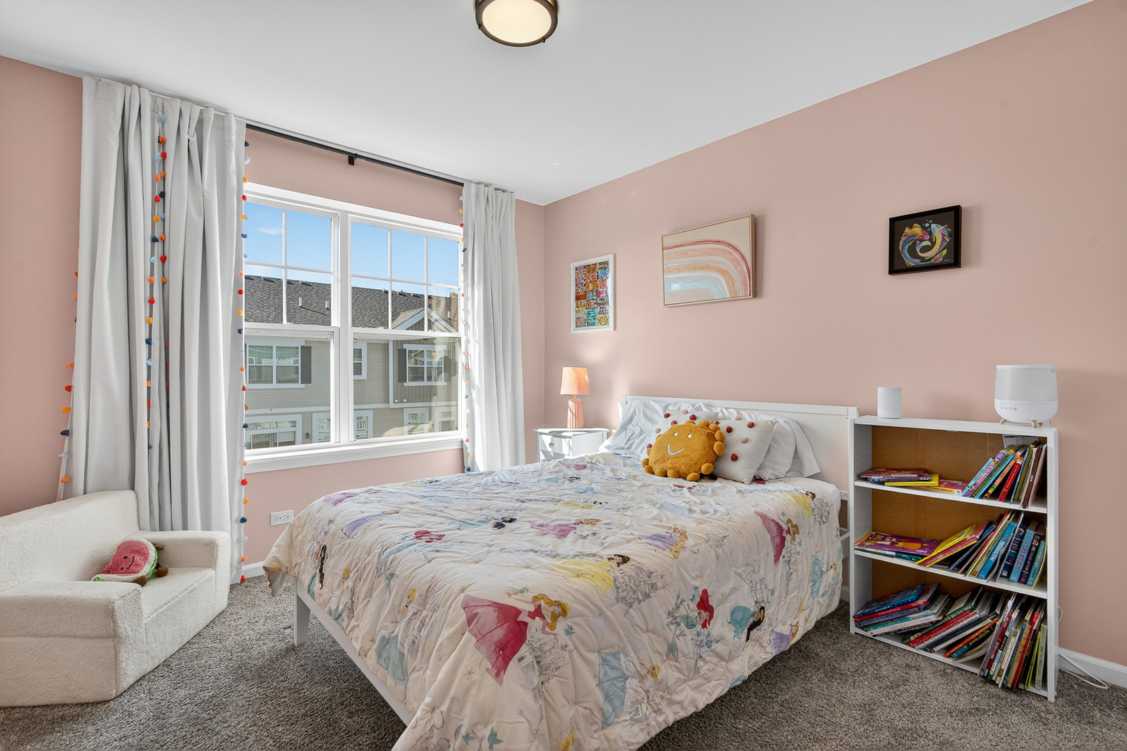 30-w136 Wheeler Circle Aurora, IL 60502 - Photo 14 of 23 a bedroom with a bed and a window