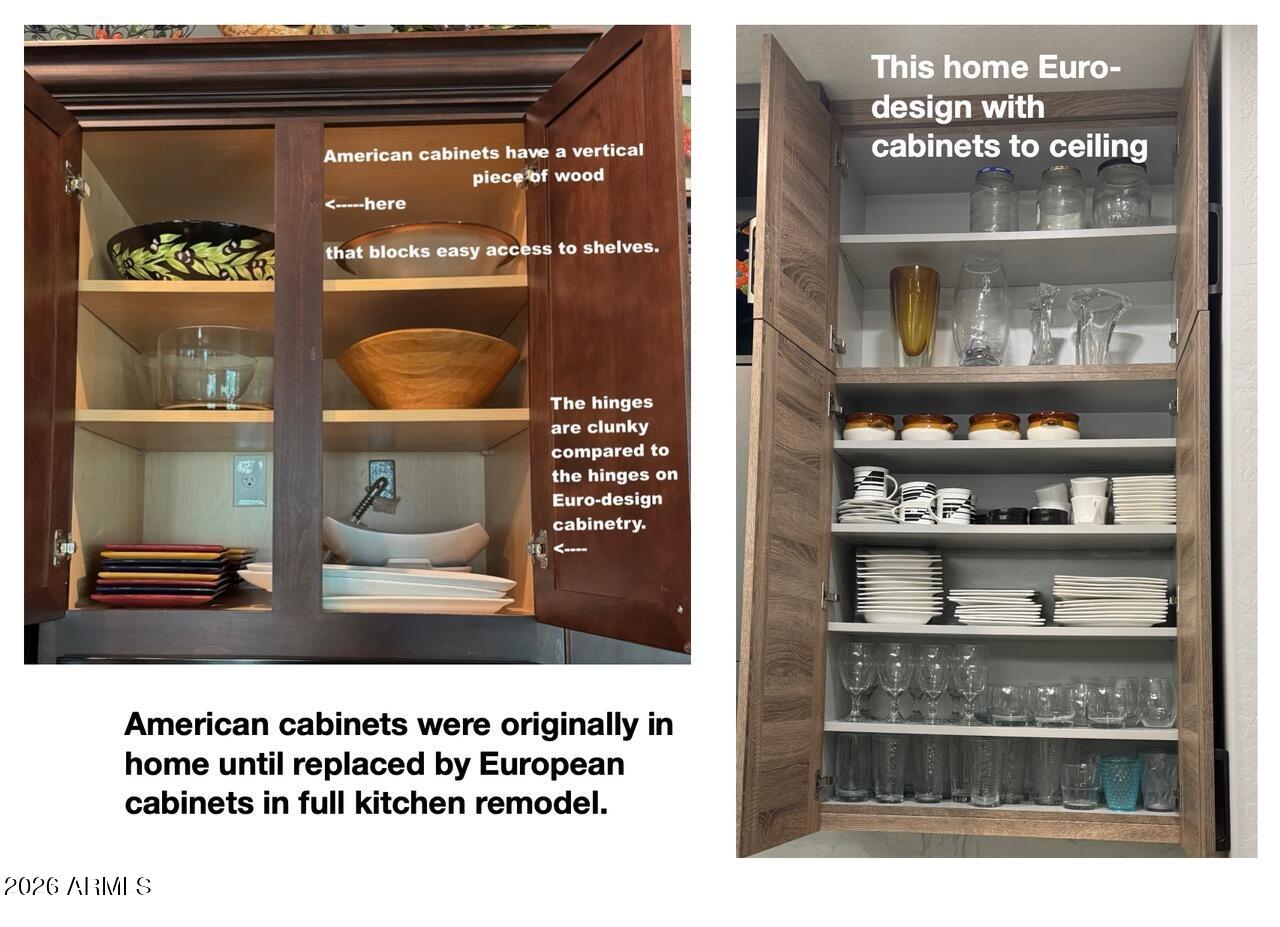 26841 West Marco Polo Road Buckeye, AZ 85396 - Photo 28 of 54 Cabinet comparison on one page