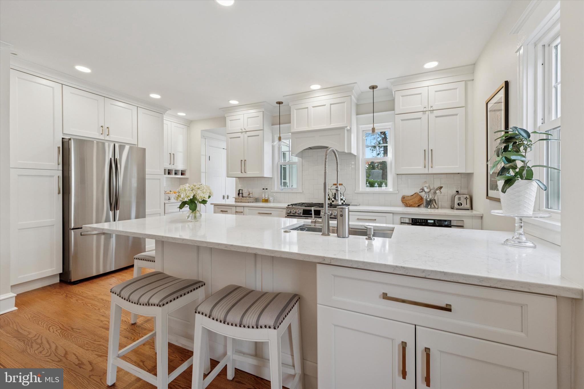 2918 Rising Sun Road Ardmore, PA 19003 - Photo 12 of 33 a kitchen with a sink appliances and cabinets