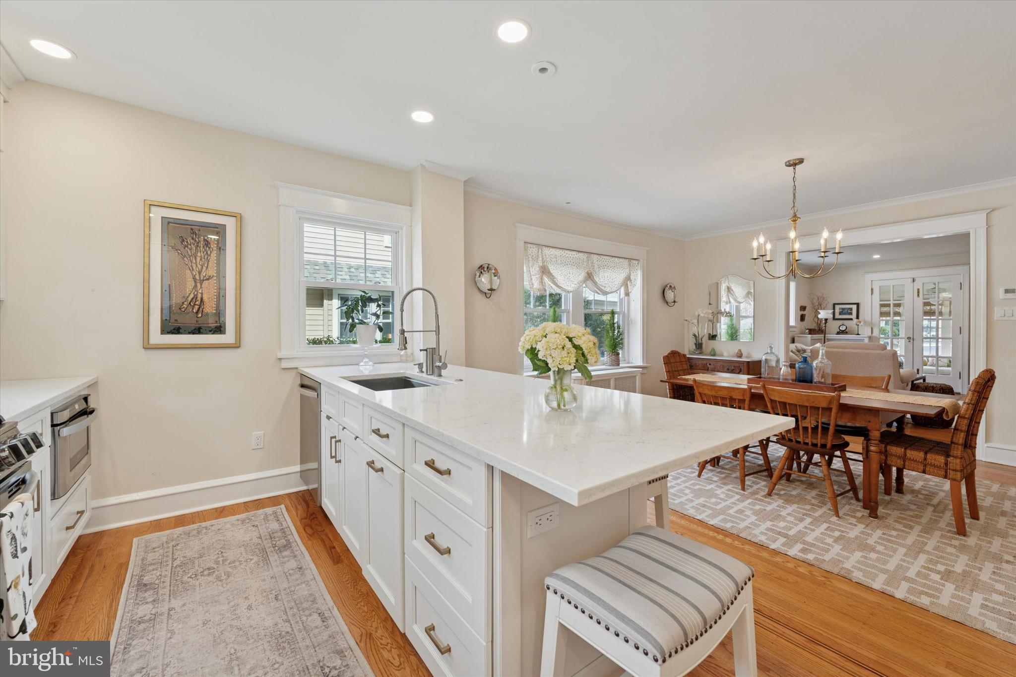 2918 Rising Sun Road Ardmore, PA 19003 - Photo 15 of 33 a view of a kitchen and dining room