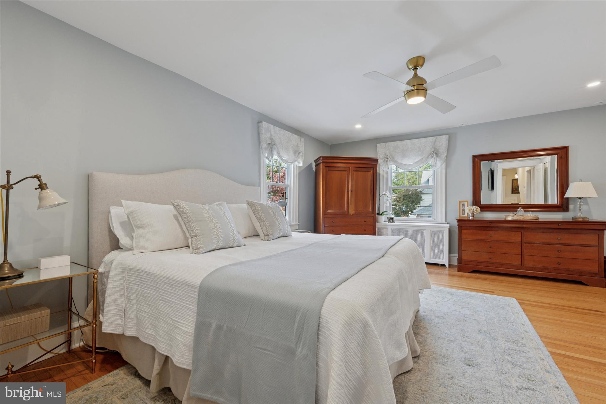 2918 Rising Sun Road Ardmore, PA 19003 - Photo 18 of 33 a bedroom with a bed and a view mirror