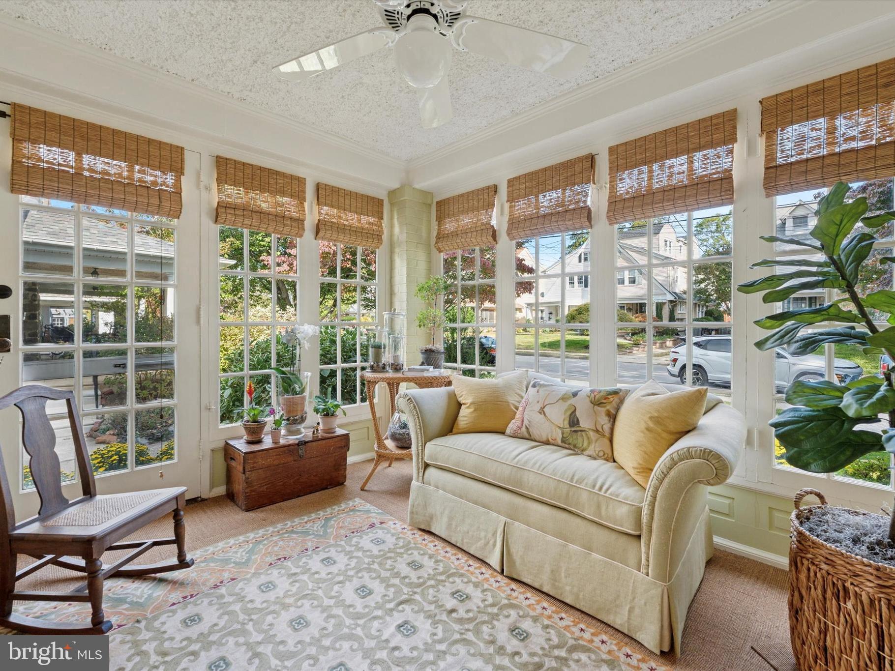 2918 Rising Sun Road Ardmore, PA 19003 - Photo 4 of 33 a living room with furniture and a large window