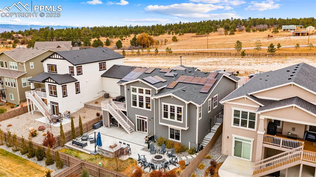 4661 Horse Gulch Loop Colorado Springs, CO 80924 - Photo 45 of 48 a view of a city with an ocean view