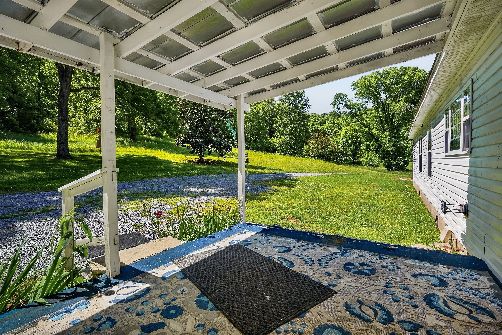 16130 Buffalo Valley Road Silver Point, TN 38582 - Photo 41 of 47 a view of a swimming pool with a porch