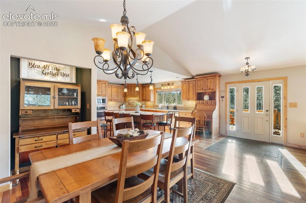 2809 Edlowe Road Woodland Park, CO 80863 - Photo 11 of 42 Dining and Kitchen