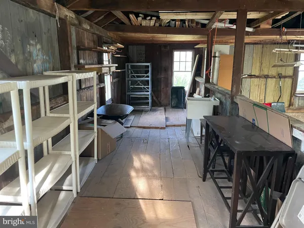 a room with storage and utility
