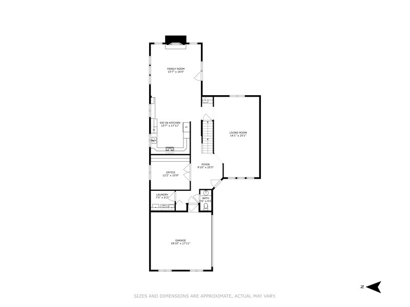 324 North County Line Road Hinsdale, IL 60521 - Photo 30 of 32 a picture of floor plan