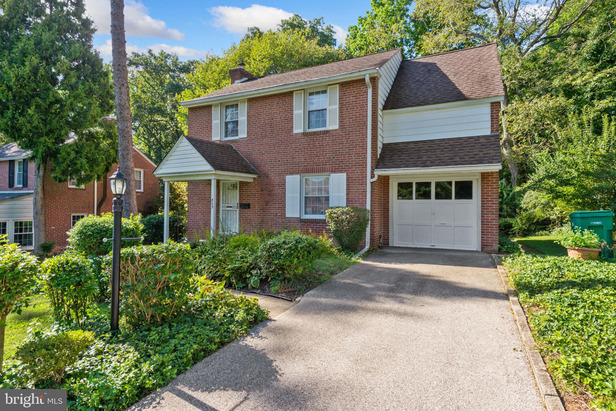 803 Pleasant Hill Road Wallingford, PA 19086 - Photo 2 of 26 Driveway and attached garage