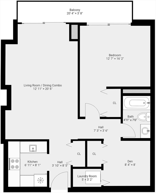 8 Museum Way, Unit 1103 Cambridge, MA 02141 - Photo 15 of 42 a picture of a bench in a kitchen