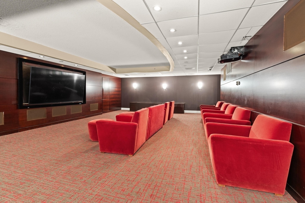 8 Museum Way, Unit 1103 Cambridge, MA 02141 - Photo 21 of 42 a projector room with furniture