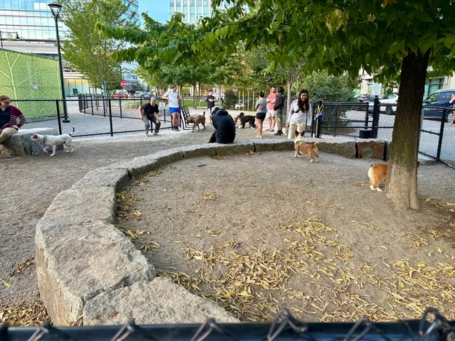a view of outdoor space with seating space