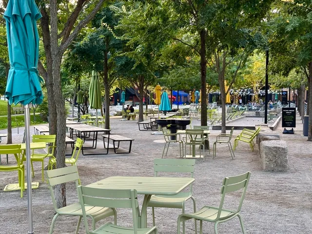 a front view of a building with entryway