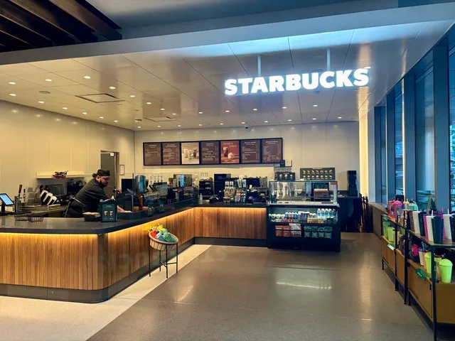 a front view of a building