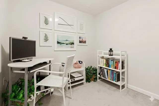 a room with furniture and a flat screen tv