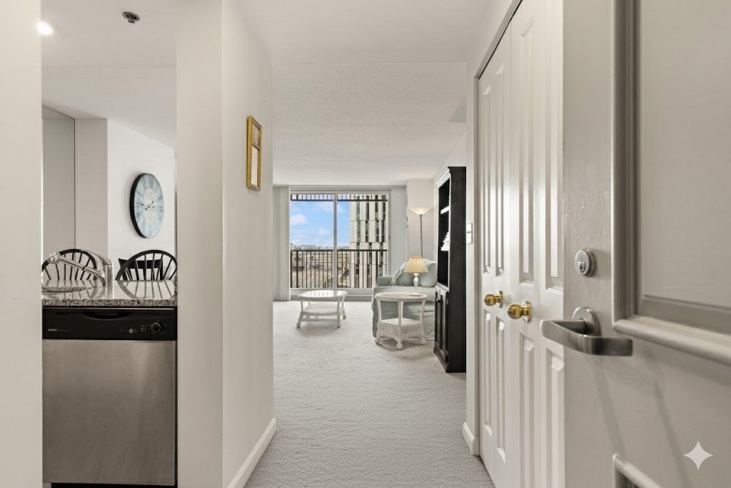 8 Museum Way, Unit 1103 Cambridge, MA 02141 - Photo 8 of 42 a view of a living room and dining room