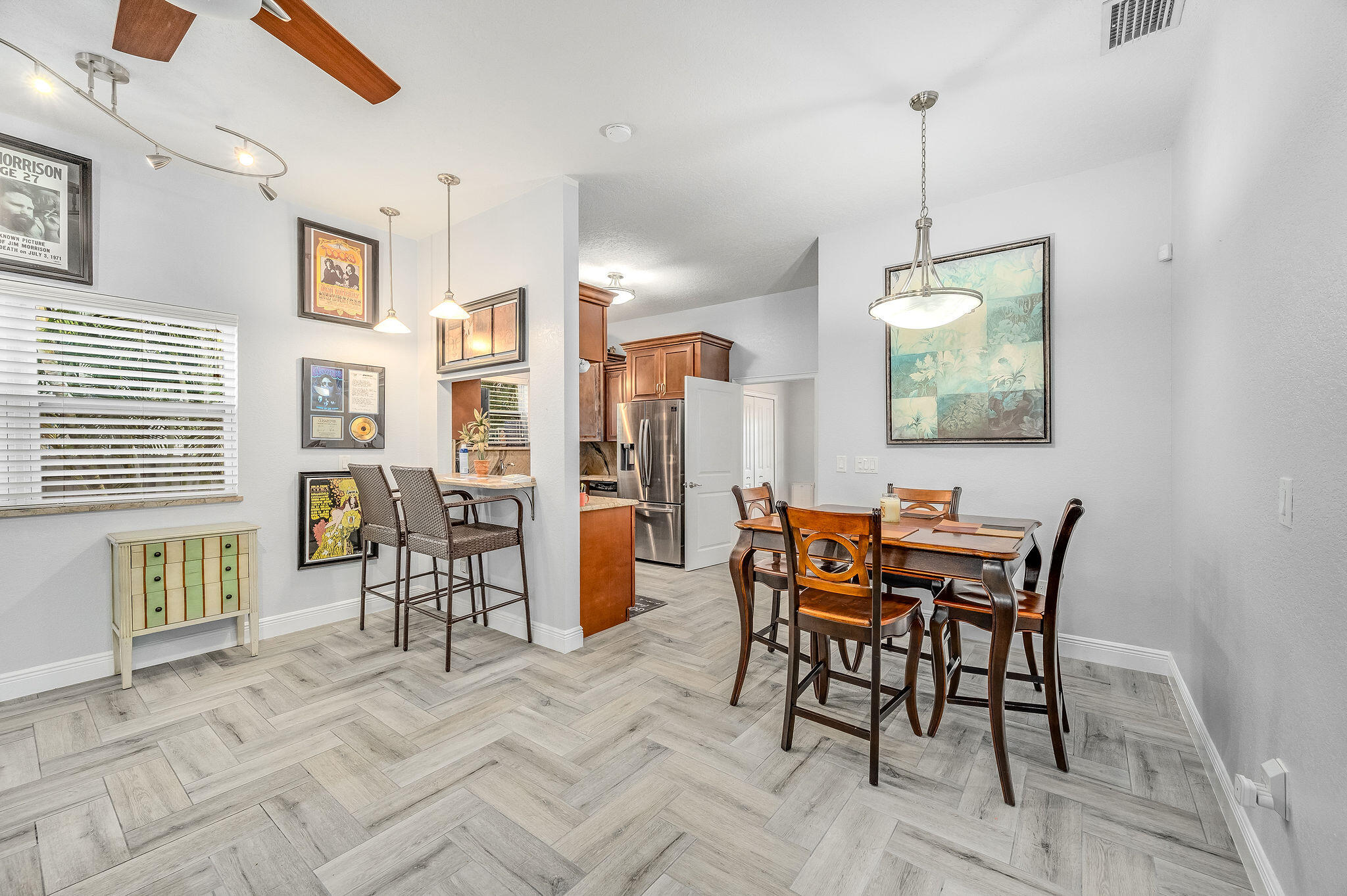 2100 Vernon Place Melbourne, FL 32901 - Photo 18 of 65 a dining room with furniture and window