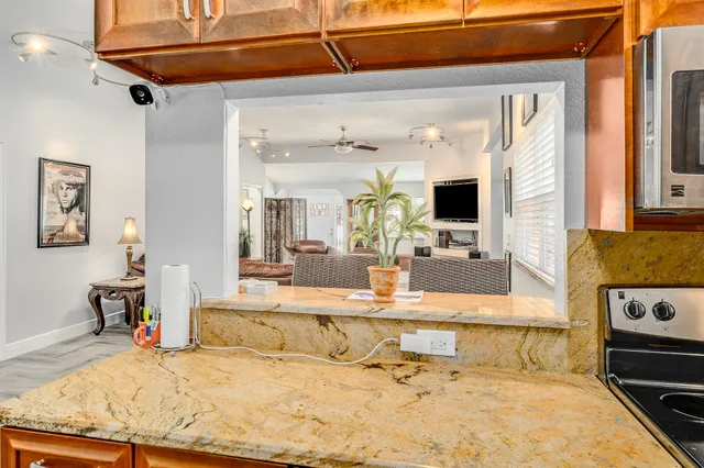 a room with furniture and a window