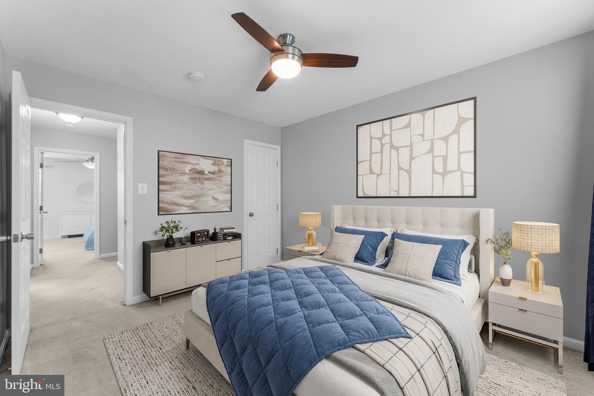 14365 Newbern Loop Gainesville, VA 20155 - Photo 36 of 59 Bedroom 2 UL Virtually Staged