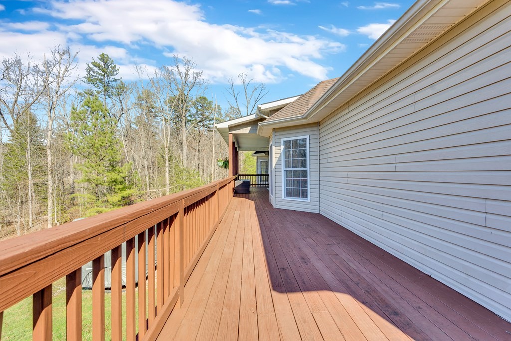 700 Falls Road Monterey, TN 38574 - Photo 53 of 72 a view of balcony with wooden floor