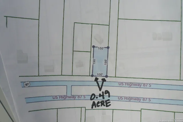 a view of a door of the house