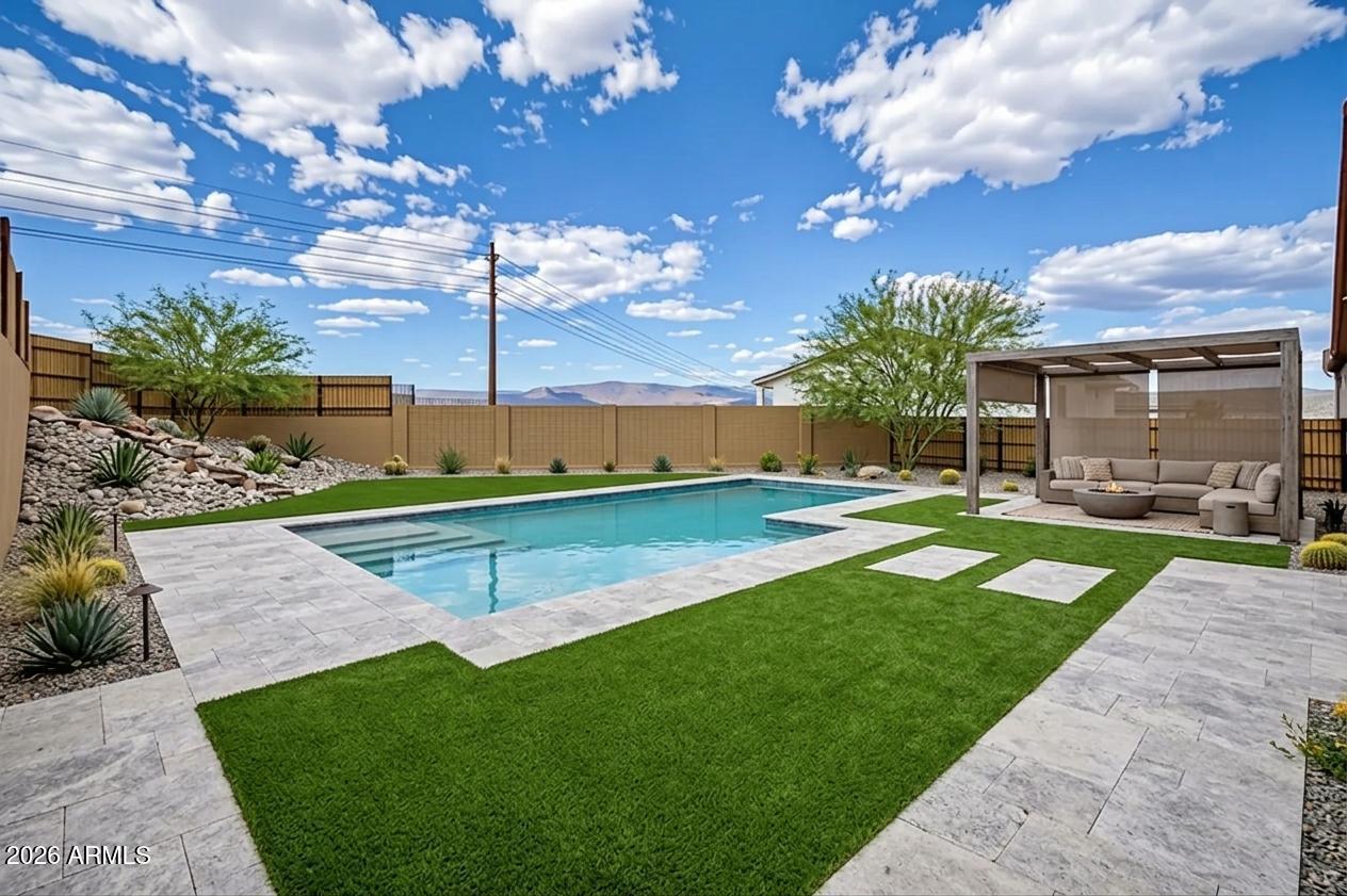 524 Powder Box Road Clarkdale, AZ 86324 - Photo 43 of 52 Dedicated Pool SpaceDigitally Staged
