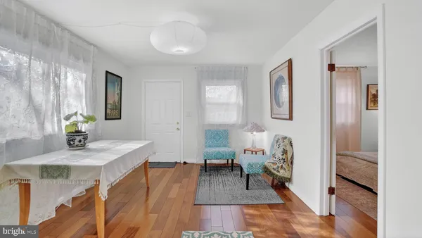 a view of a door of the house